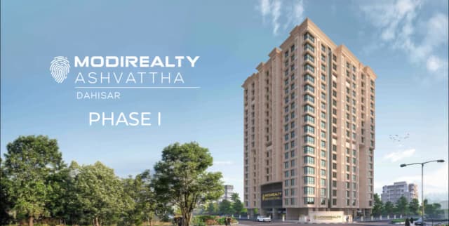 Ashvattha Dahisar East - MODIREALTY: 1, 2, 2.5, 3 BHK Prime Connected Residences
